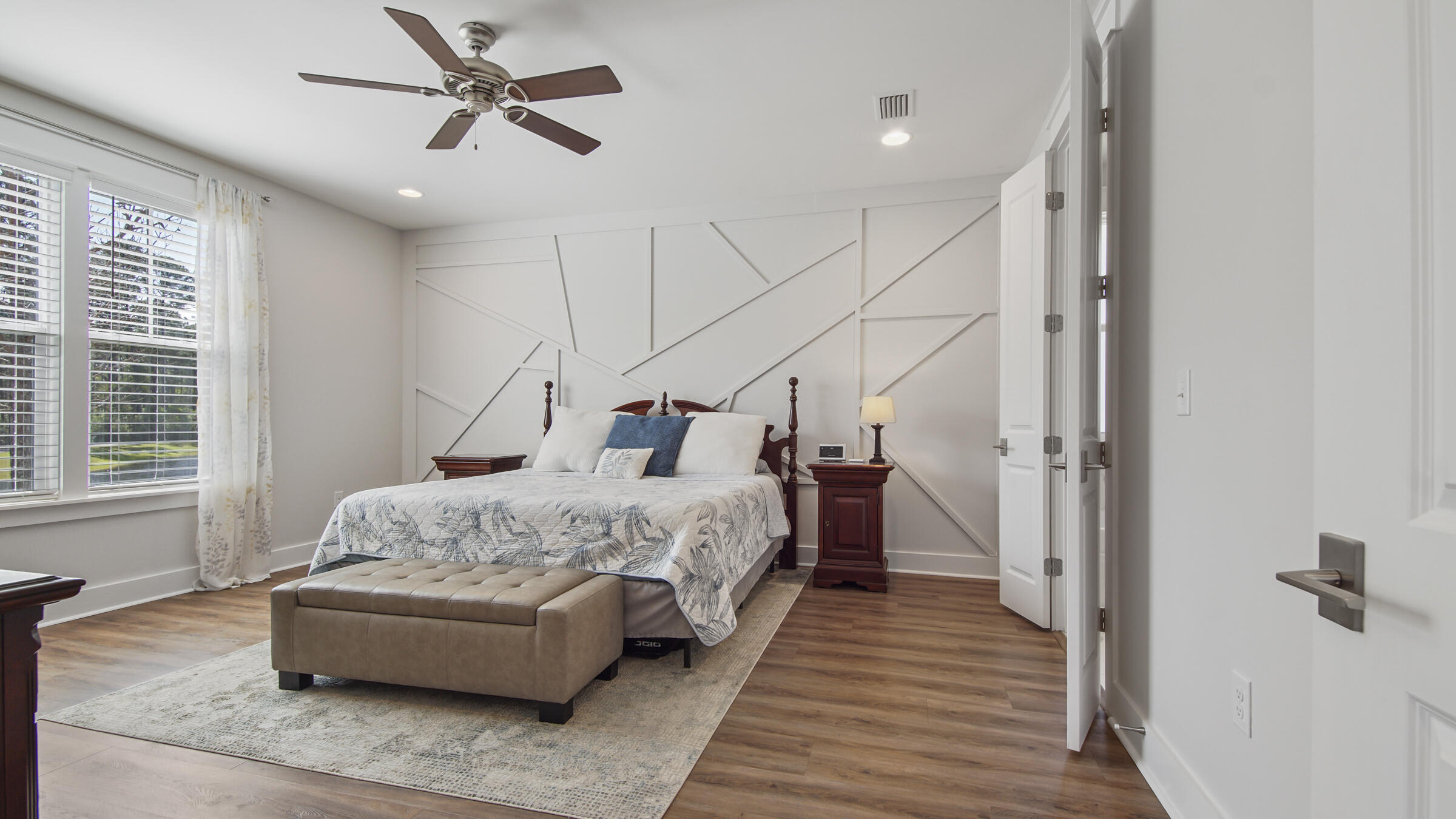 307 Sandchase Cir Inlet Beach Inlet Beach, FL 32461 - Photo 43 of 64 a bed room with a bed and wooden floor