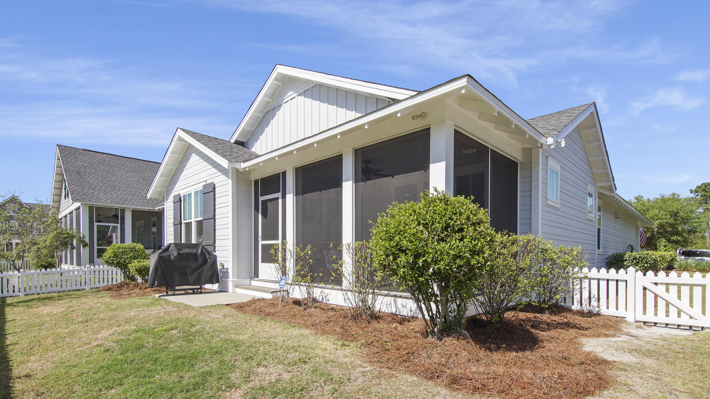307 Sandchase Cir Inlet Beach Inlet Beach, FL 32461 - Photo 8 of 64 a view of a house with a yard and plants