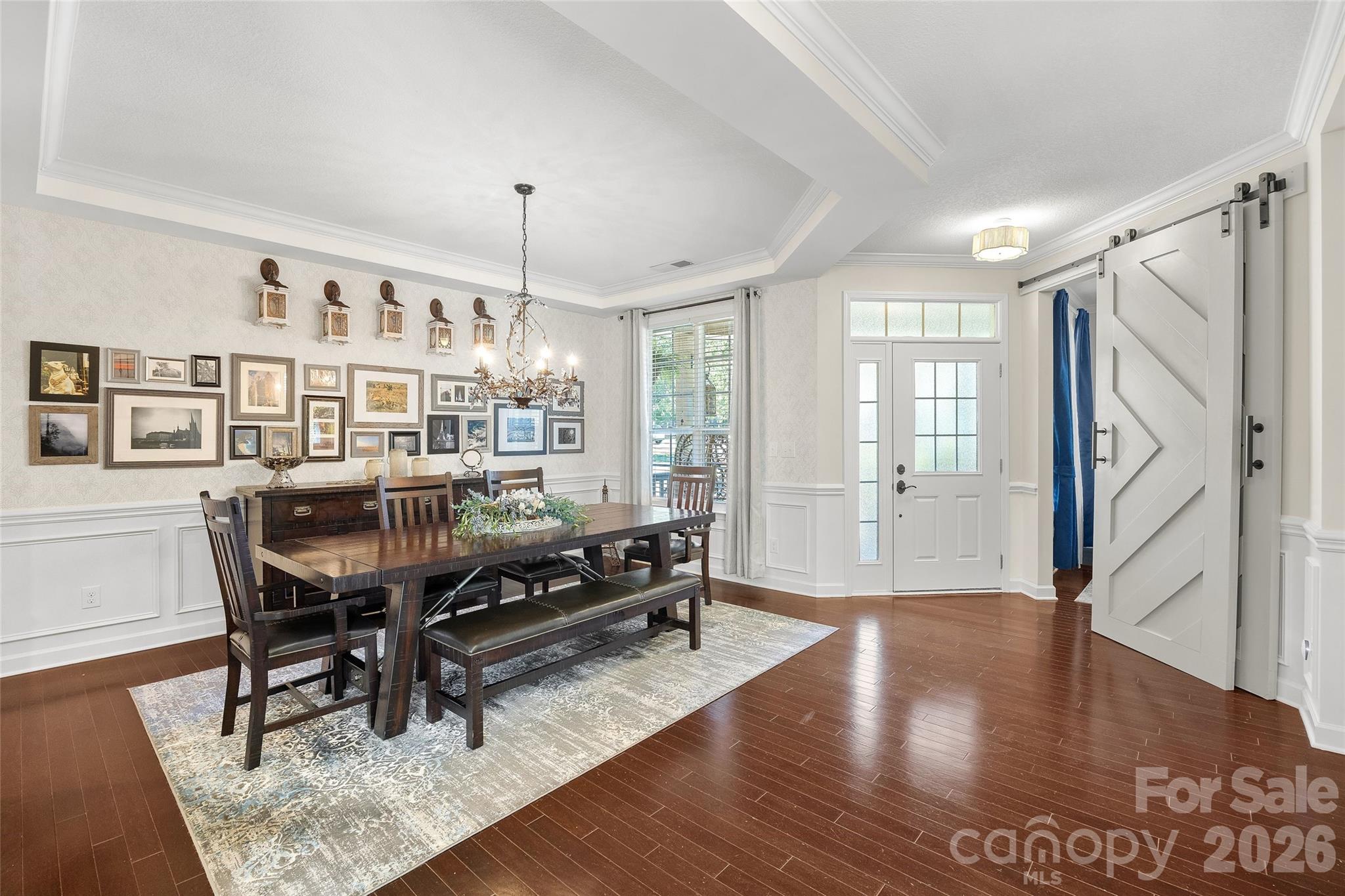 2240 Creek View Court Fort Mill, SC 29707 - Photo 5 of 40 a living room with furniture and a wooden floor