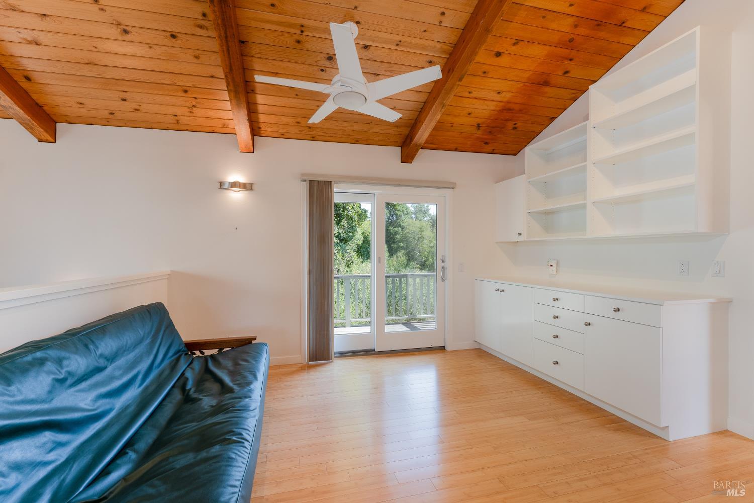 8301 West Potter Valley Road Potter Valley, CA 95469 - Photo 24 of 88 a view of a room with wooden floor and chair
