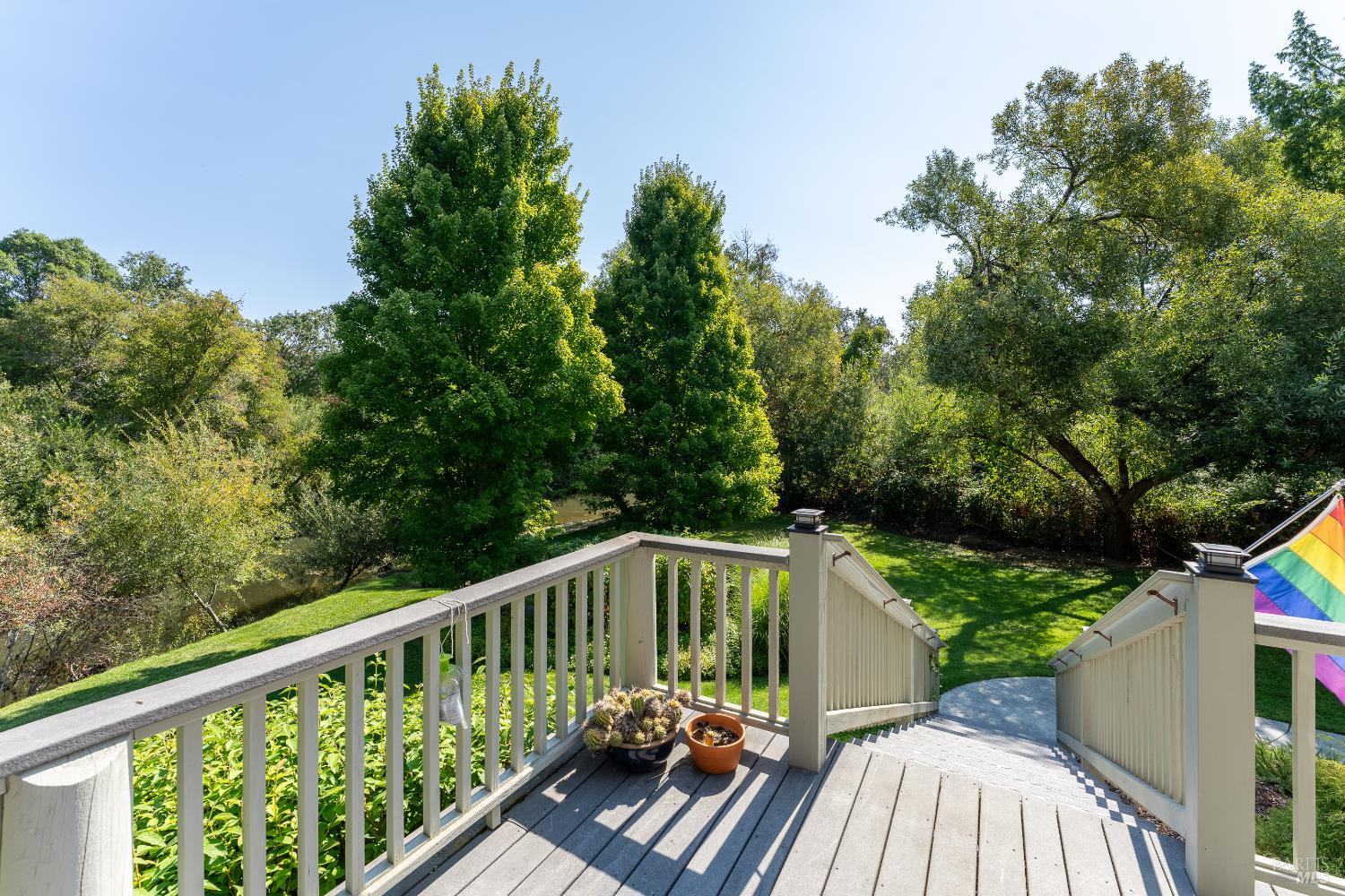 8301 West Potter Valley Road Potter Valley, CA 95469 - Photo 35 of 88 a view of balcony with deck and trees