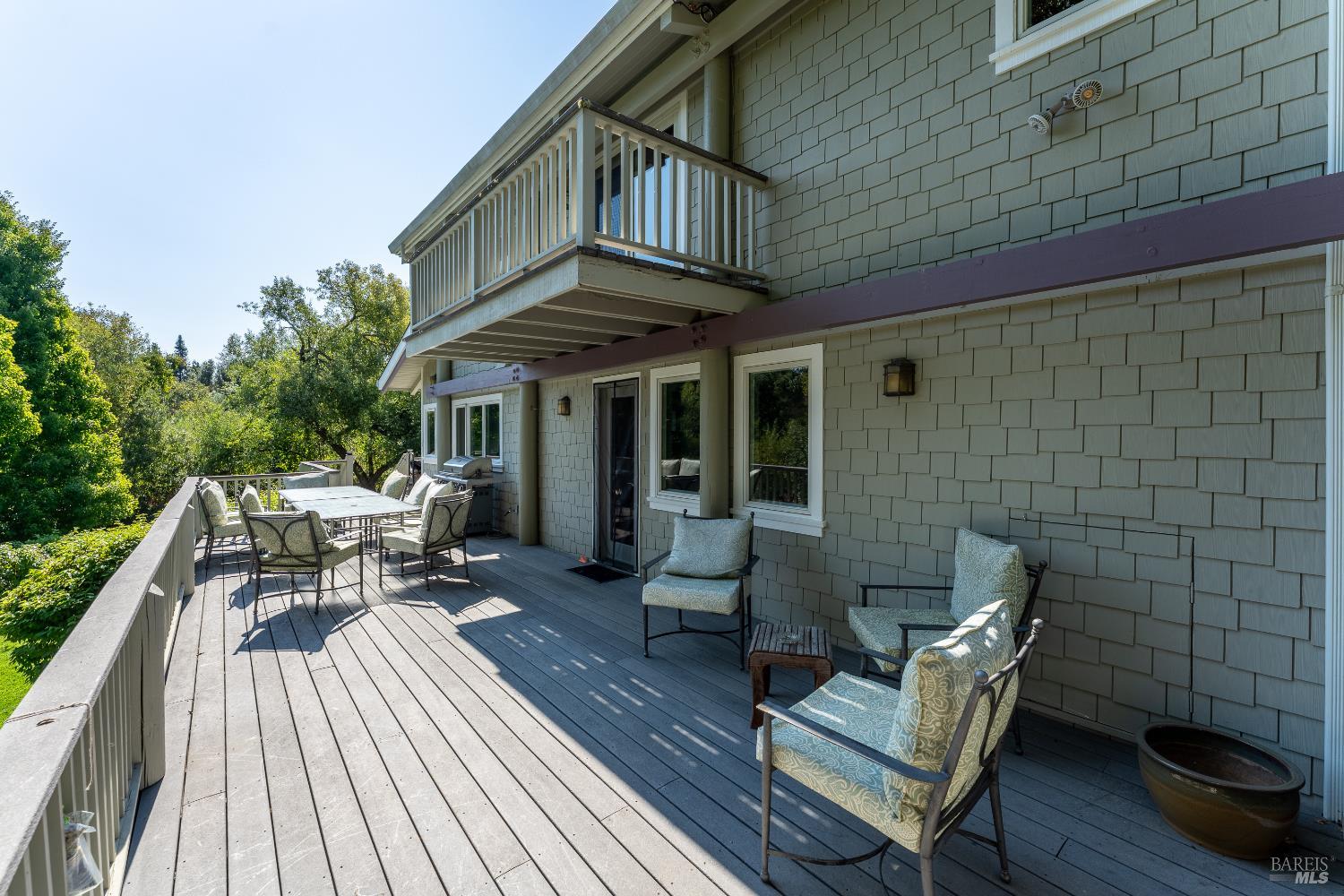 8301 West Potter Valley Road Potter Valley, CA 95469 - Photo 38 of 88 a view of a patio with table and chairs