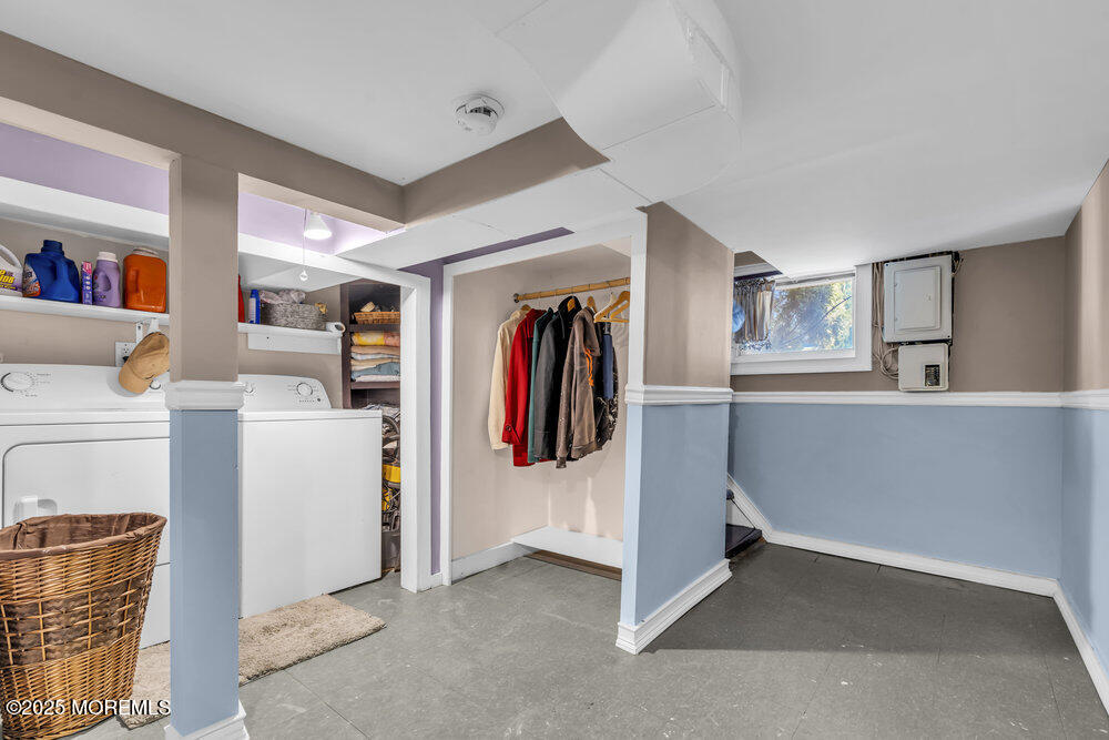 401 Joline Avenue Long Branch, NJ 07740 - Photo 18 of 30 a view of walk in closet with clothes and shoes