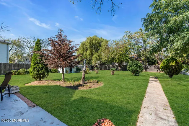 a huge green field with lots of trees