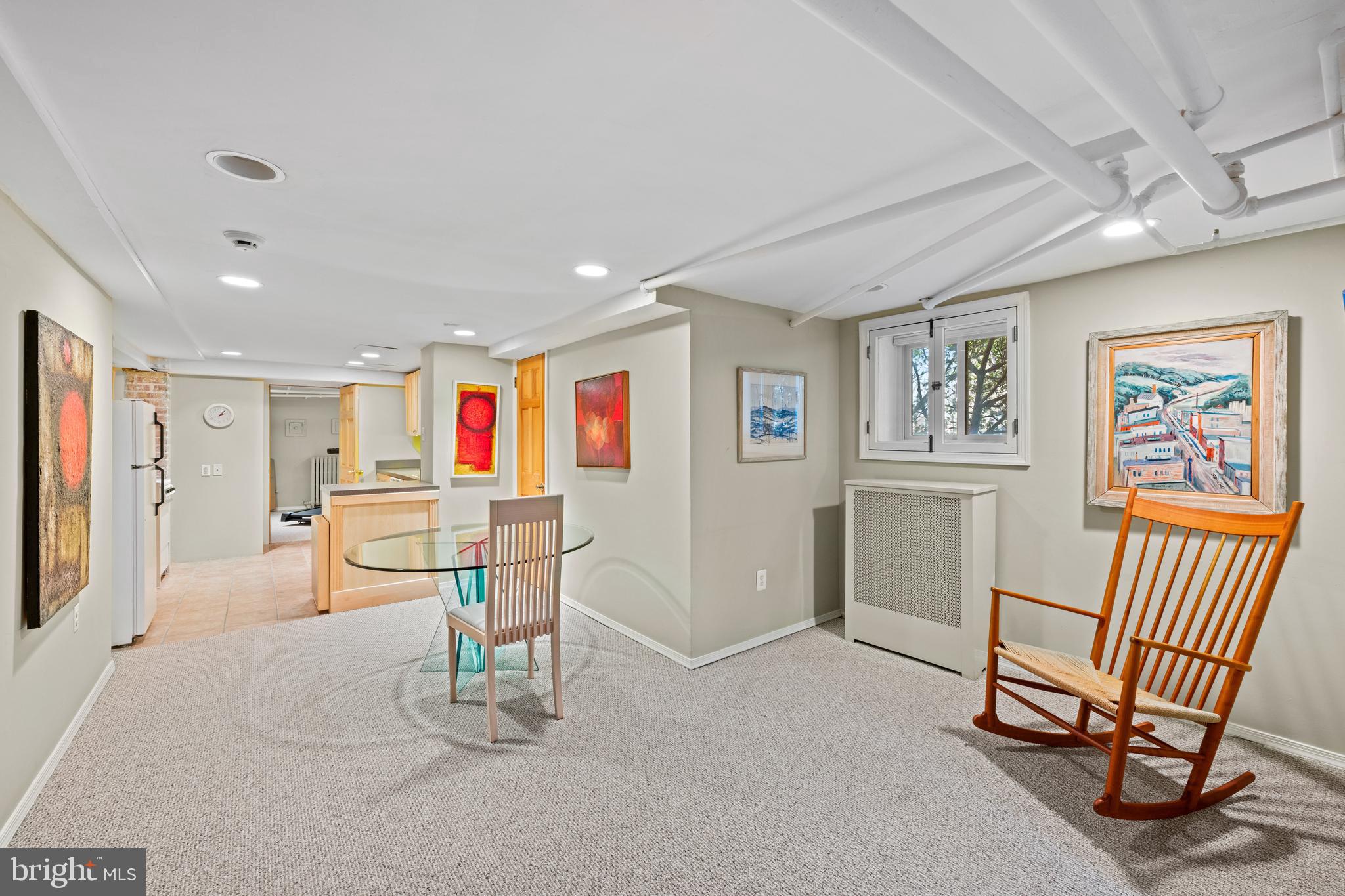2862 28th Street Northwest Washington, DC 20008 - Photo 21 of 26 a view of a livingroom with furniture and a ceiling fan