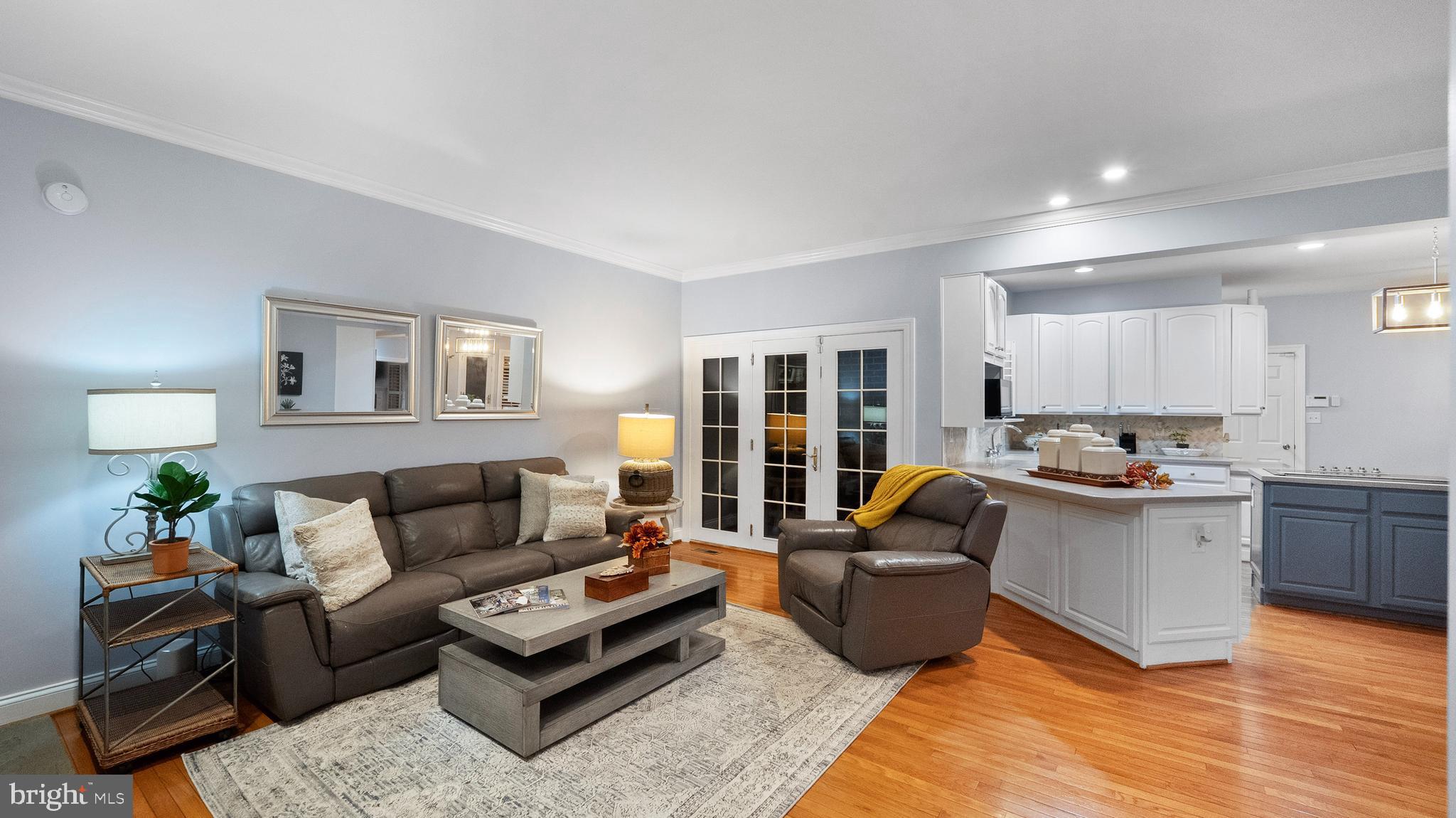 600 Traveller Court Lothian, MD 20711 - Photo 21 of 55 Alt view of living room with French door opening