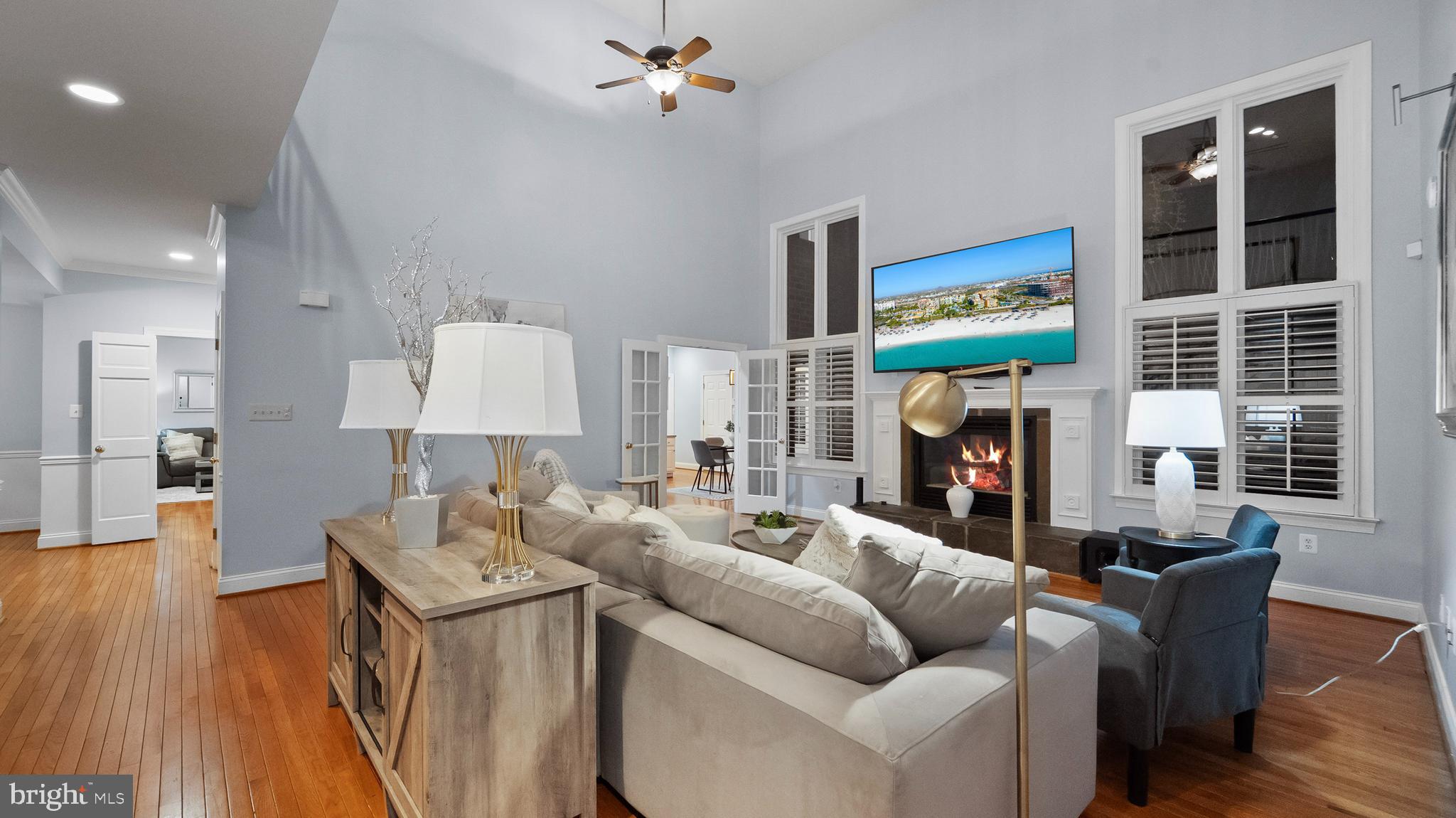 600 Traveller Court Lothian, MD 20711 - Photo 10 of 55 Alt view family room with 1 of 2 fire places