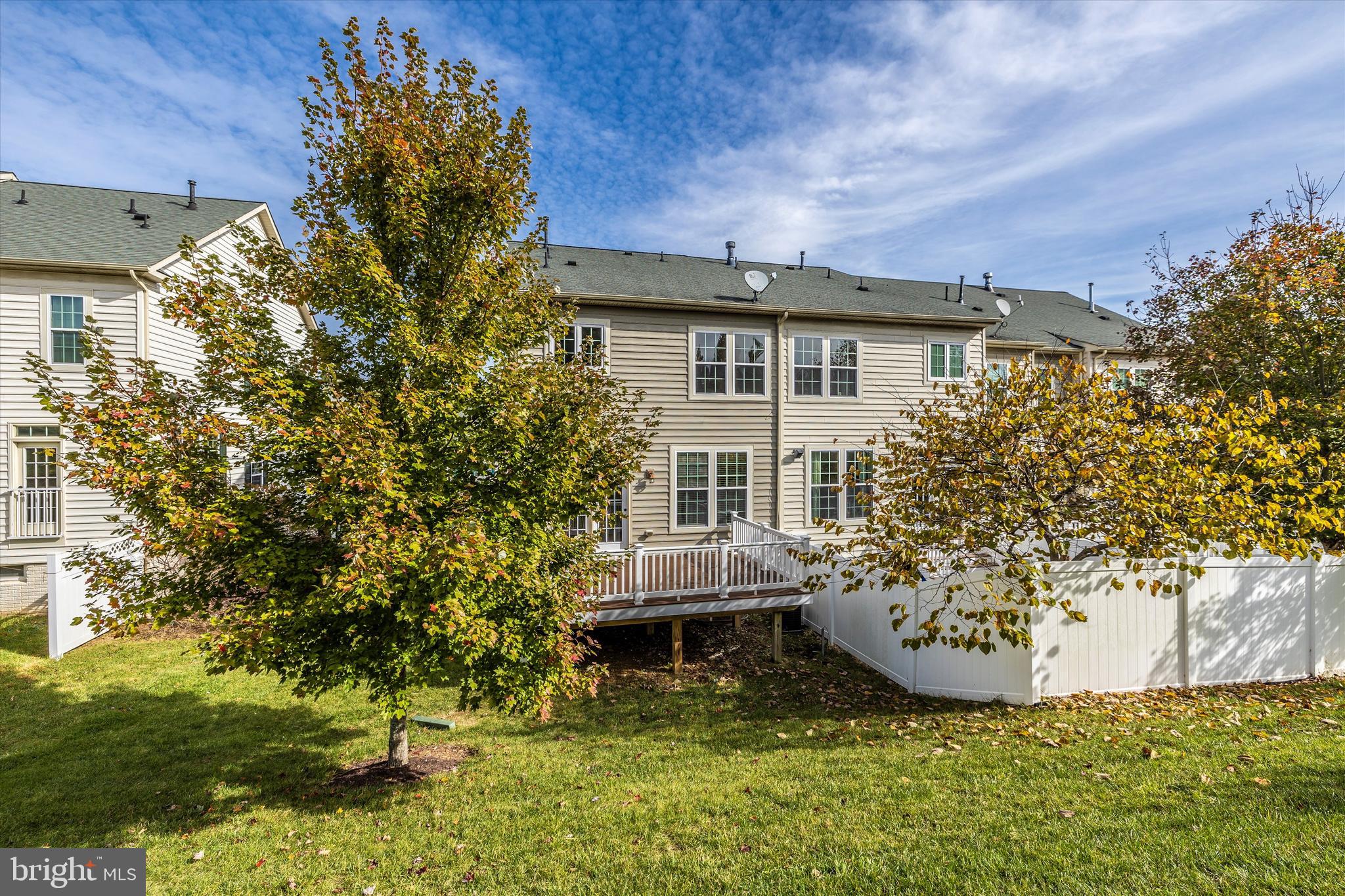 9733 Braidwood Terrace Frederick, MD 21704 - Photo 43 of 50 View of back yard & deck