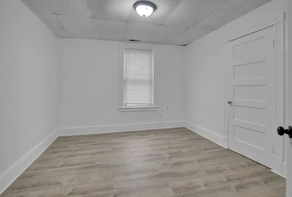 wooden floor in an empty room