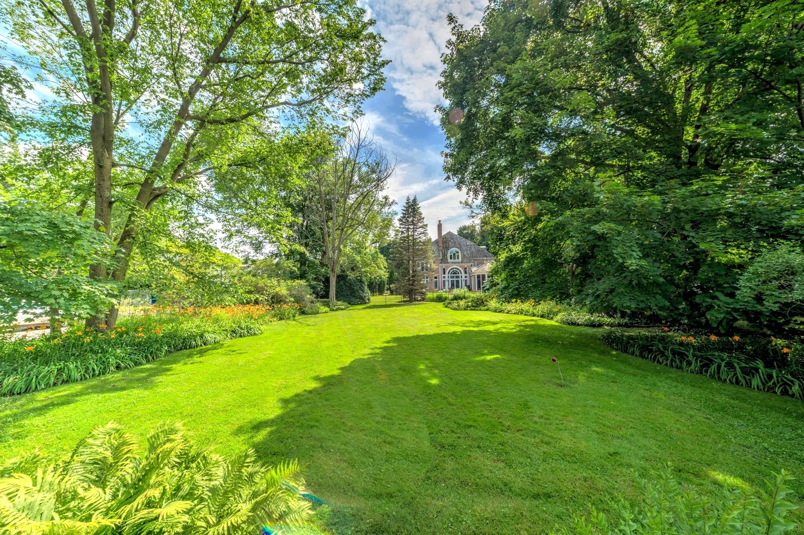 141 Sheridan Road Winnetka, IL 60093 - Photo 5 of 58 a view of yard with swimming pool and green space