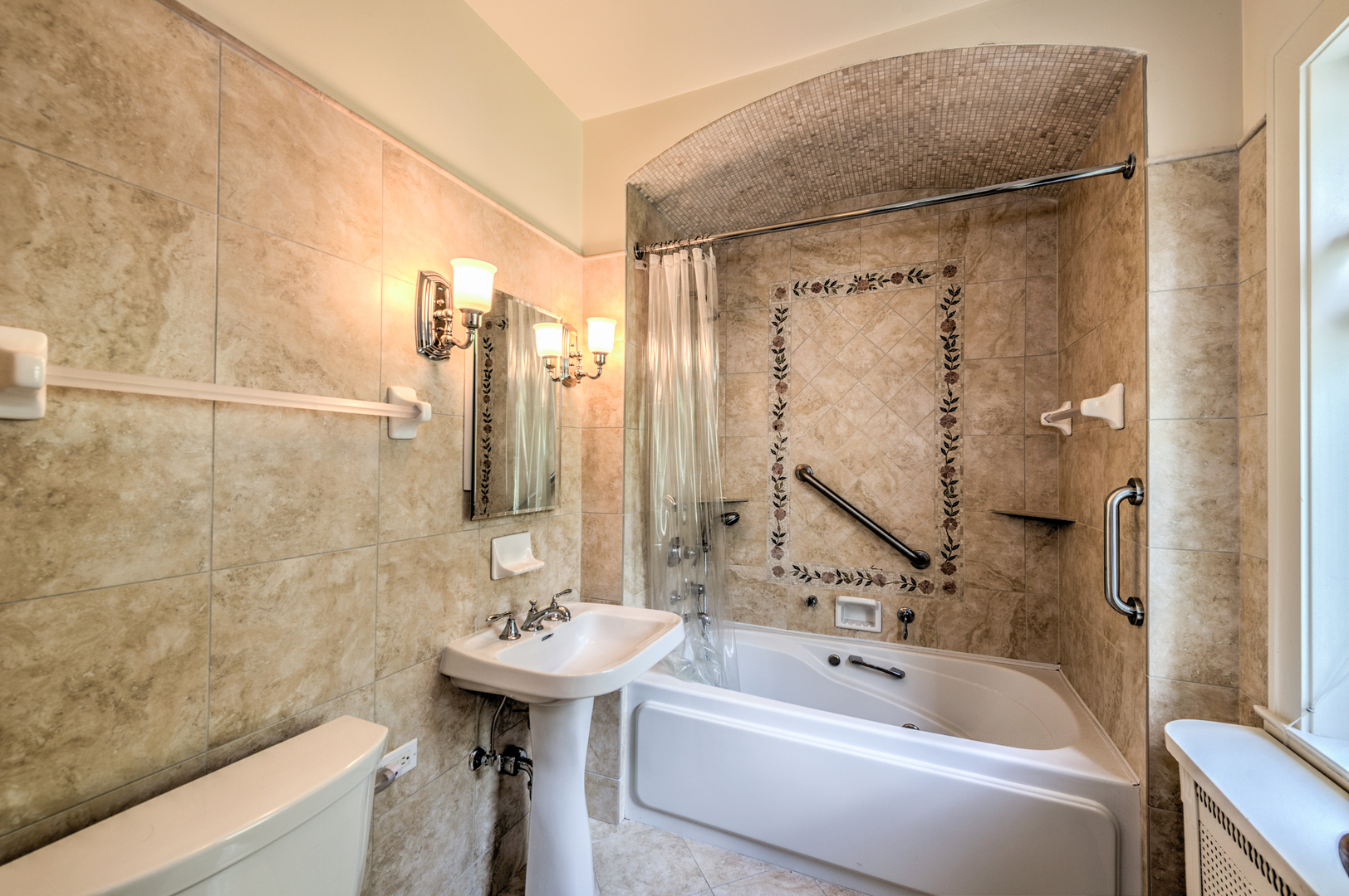 141 Sheridan Road Winnetka, IL 60093 - Photo 44 of 58 a bathroom with a sink and a bathtub