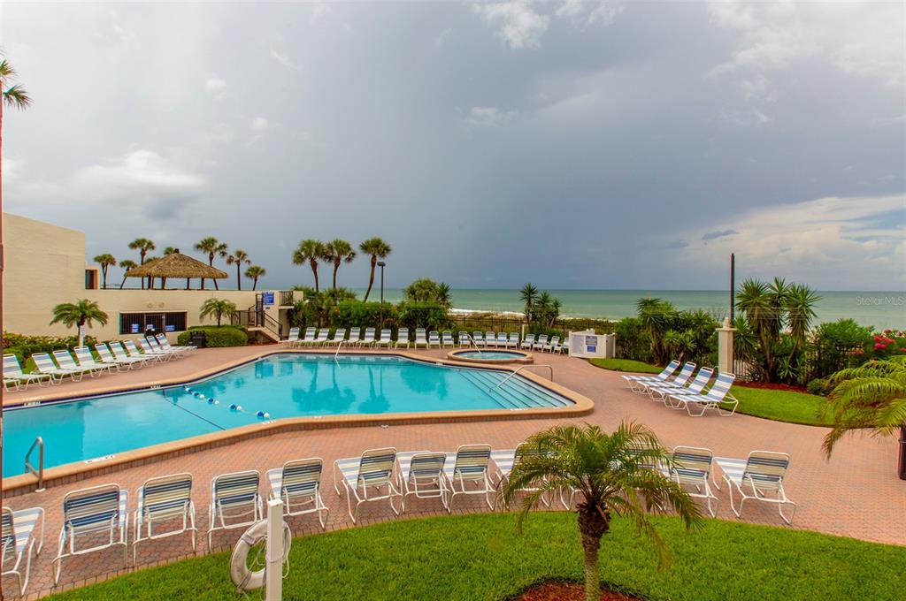14950 Gulf Boulevard, Unit 805 Madeira Beach, FL 33708 - Photo 4 of 35 a view of a balcony with outdoor space