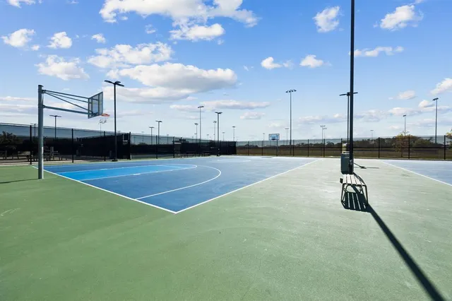 a view of a tennis court