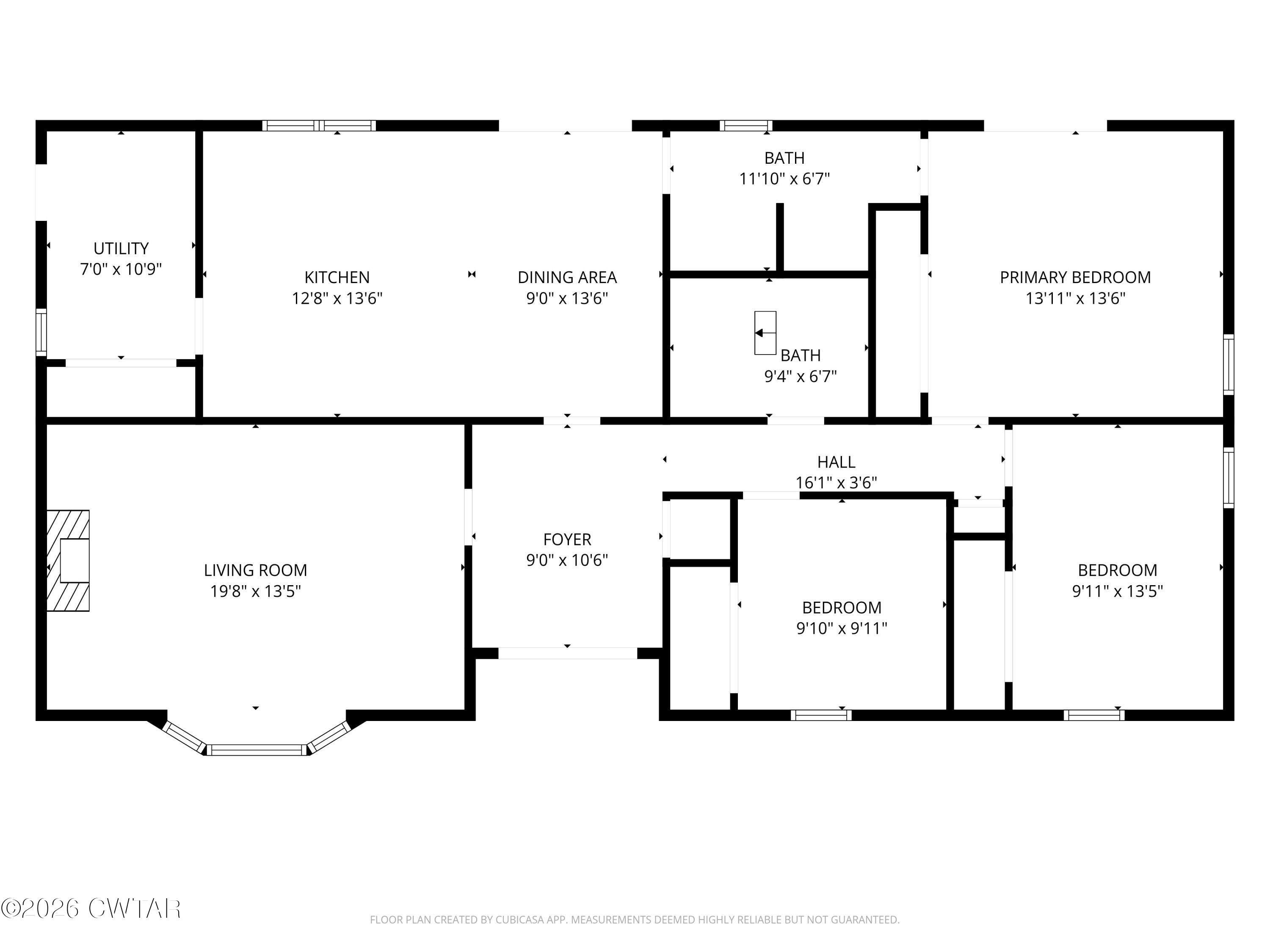875 New Friendship Road Buena Vista, TN 38318 - Photo 12 of 13 a picture of a wall with a white wall and a white refrigerator