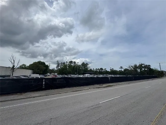 a view of terrace with city view