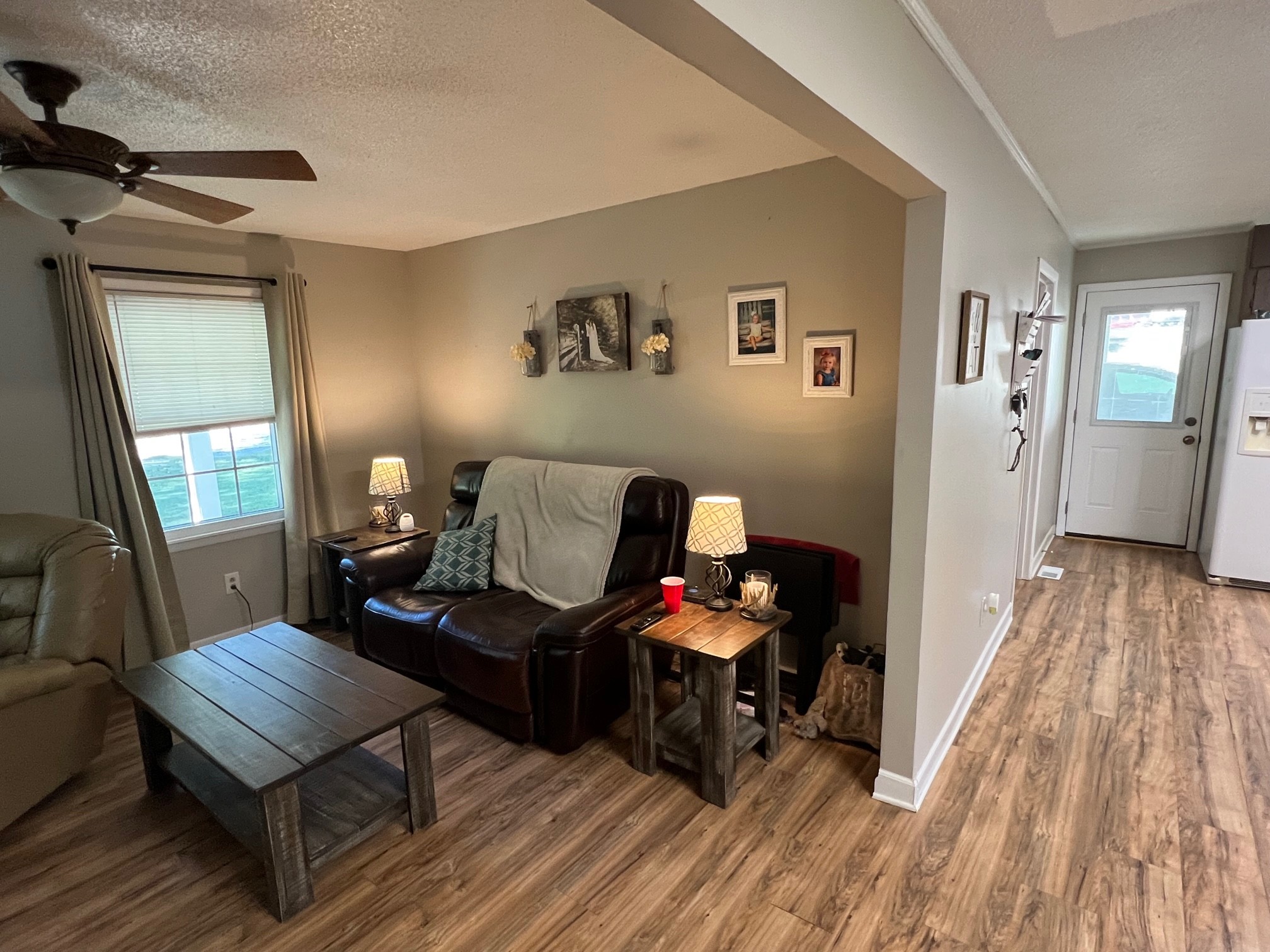 1415 Oak Grove Road Goodspring, TN 38460 - Photo 4 of 24 a living room with furniture and a wooden floor