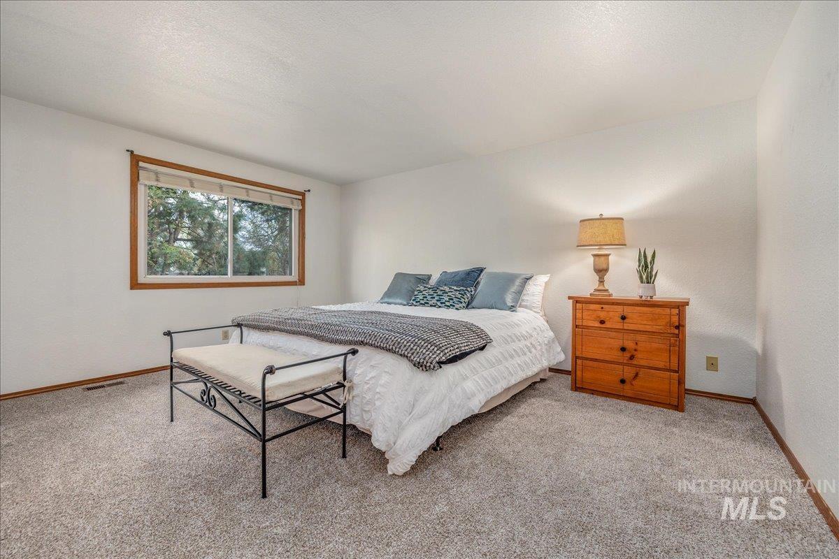236 East Bayview Court Boise, ID 83706 - Photo 27 of 49 Bedroom featuring baseboards and light carpet