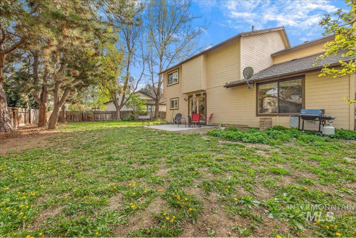 236 East Bayview Court Boise, ID 83706 - Photo 45 of 49 Back of house with a patio and a fenced backyard
