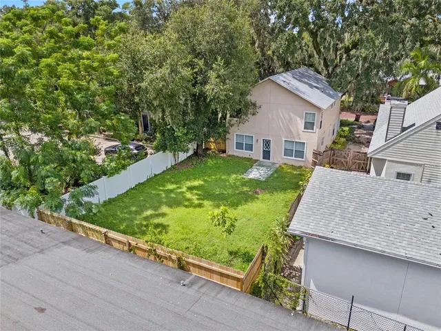 front view of a house with yard