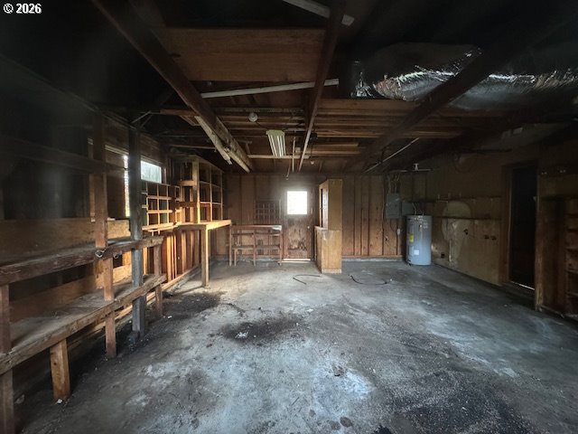 560 St John Street Sutherlin, OR 97479 - Photo 36 of 43 a view of an empty room with wooden walls
