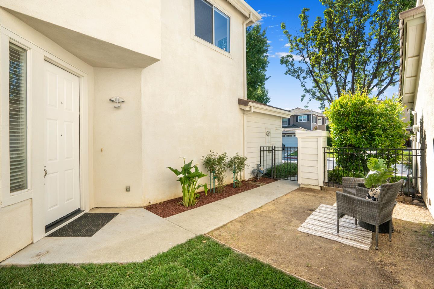 581 Eden Street Gilroy, CA 95020 - Photo 32 of 40 a view of a house with backyard and sitting area