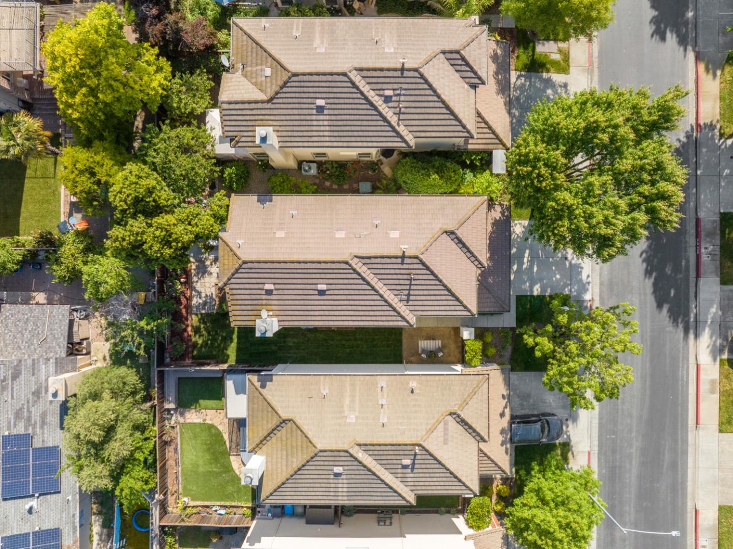 581 Eden Street Gilroy, CA 95020 - Photo 37 of 40 an aerial view of a house with a yard