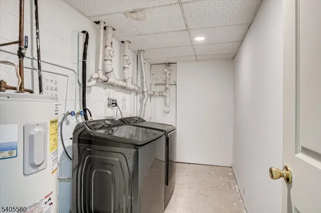 a picture of a bench in a white building