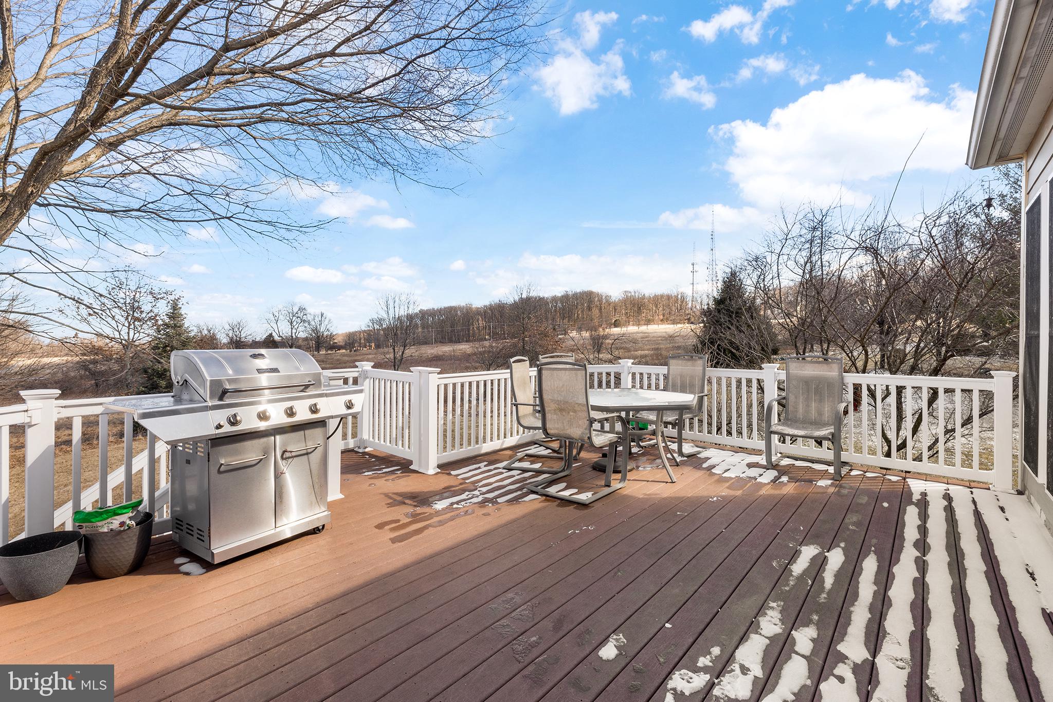 72 Hollow Drive Malvern, PA 19355 - Photo 40 of 63 a view of a balcony with chairs and wooden fence