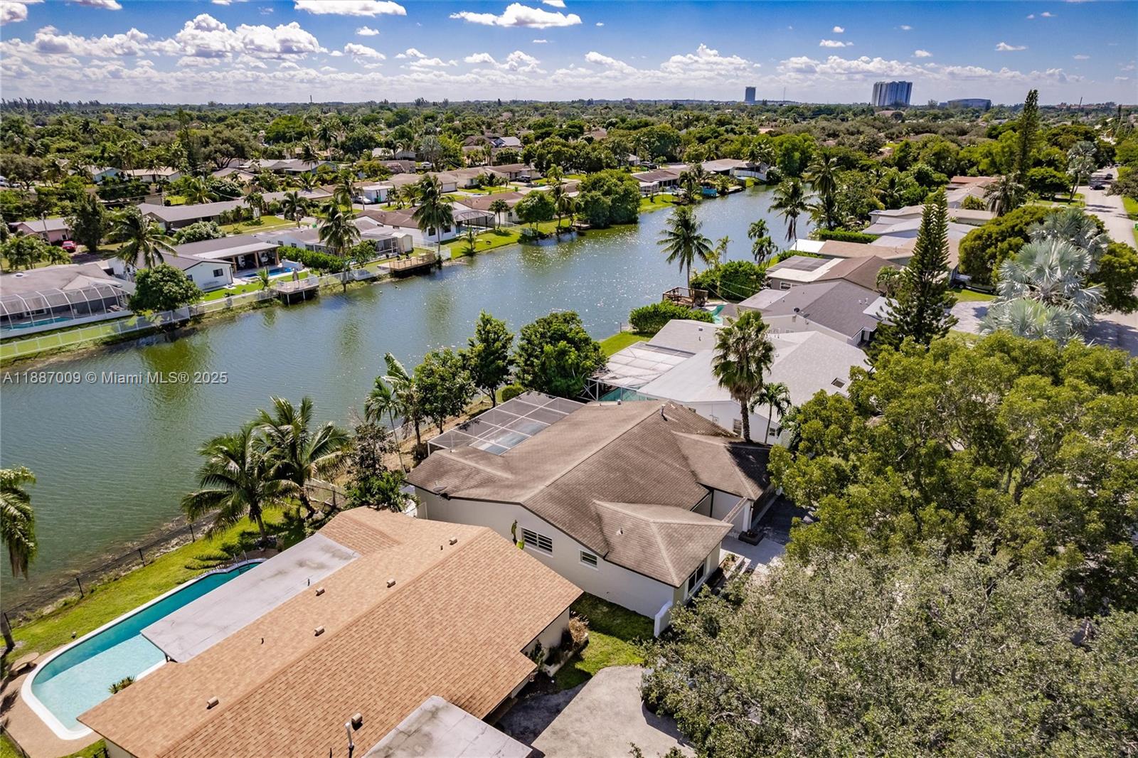 10760 Northwest 29th Manor Sunrise, FL 33322 - Photo 6 of 38 an aerial view of a house with a lake view