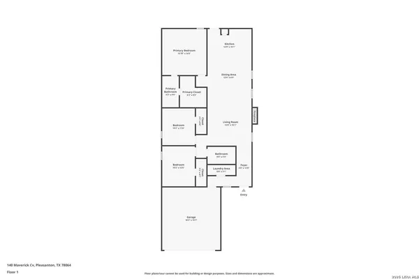 $1,850 | 140 Maverick Cove, Pleasanton, TX 78064