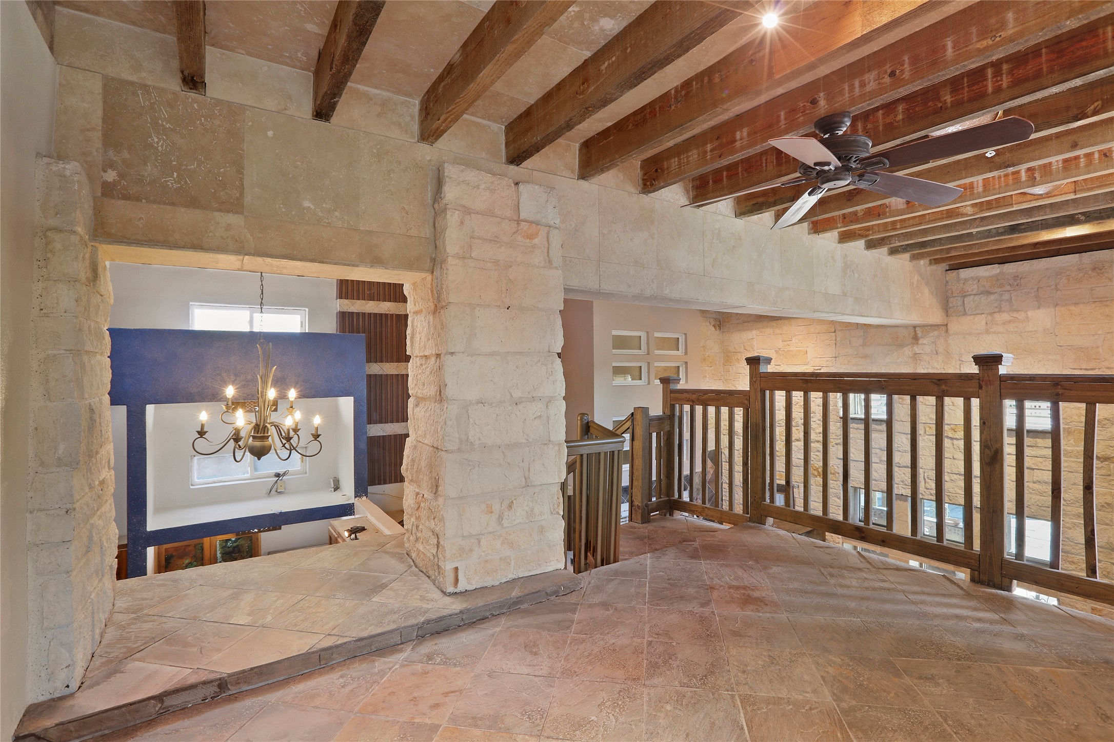 614 Pine Gully Road, Unit LOFT Seabrook, TX 77586 - Photo 26 of 29 a view of a hallway with wooden floor