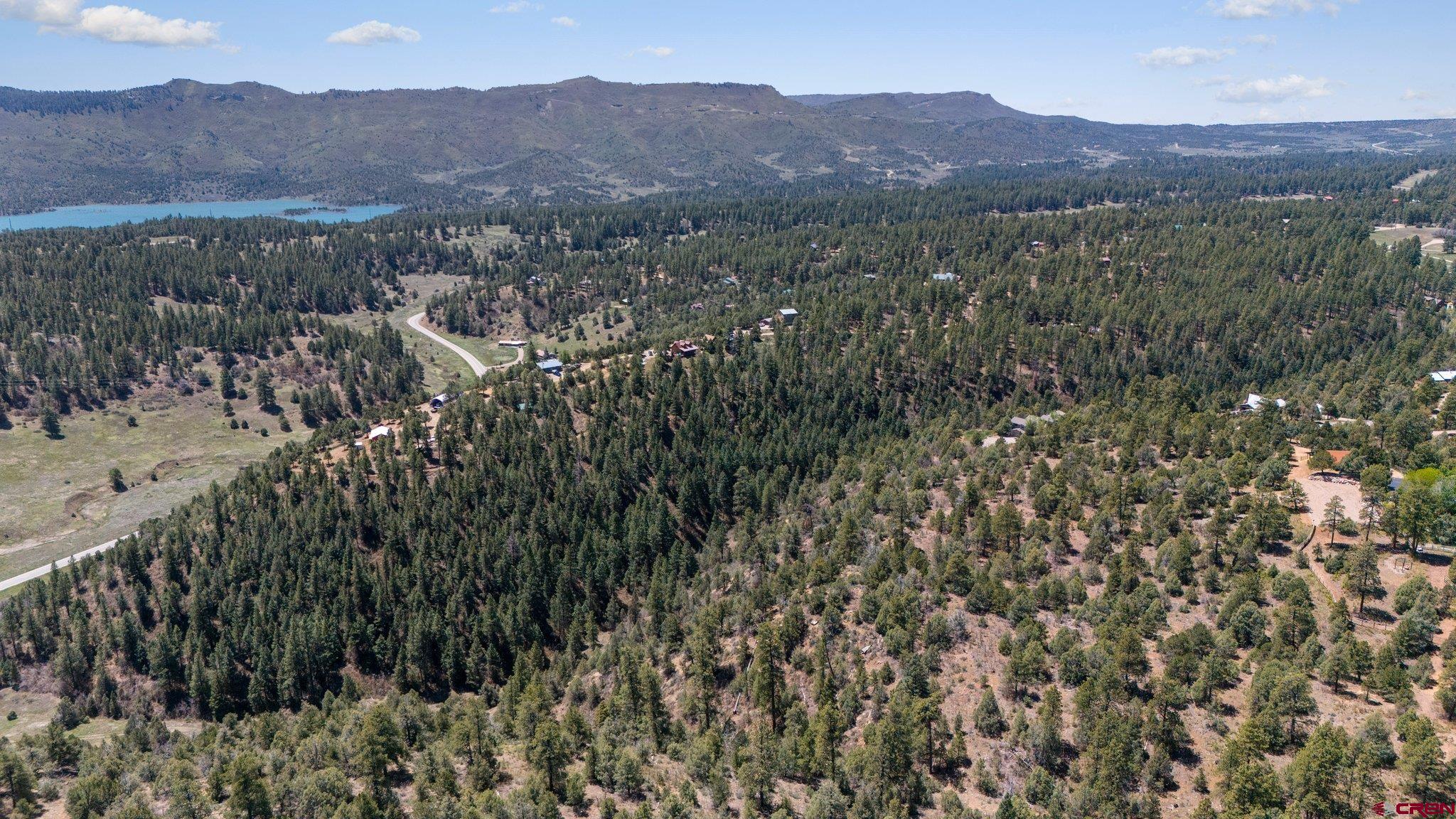 275 Logging Trail Road Durango, CO 81303 - Photo 6 of 6 a view of a town with mountains in the background