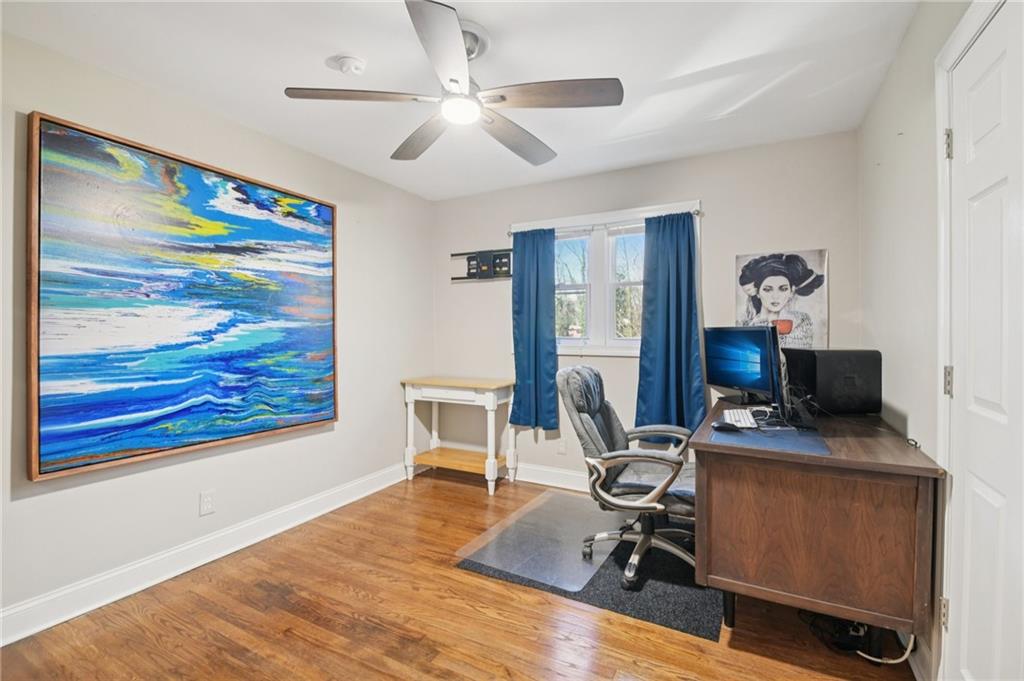 3459 Tulip Drive Decatur, GA 30032 - Photo 11 of 17 a view of a workspace with furniture and a window