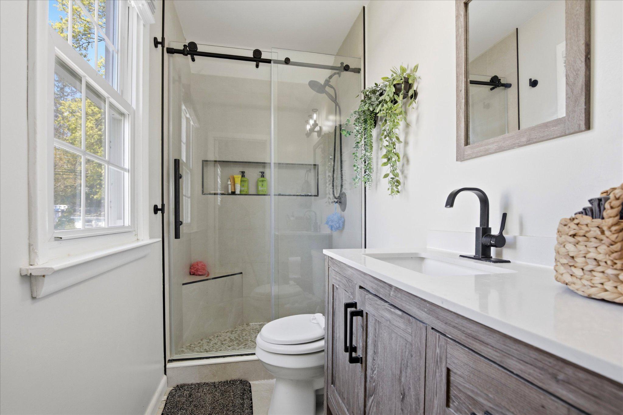 2907 Kanes Road Willow Grove, PA 19090 - Photo 16 of 28 Modern primary bathroom with sleek design.