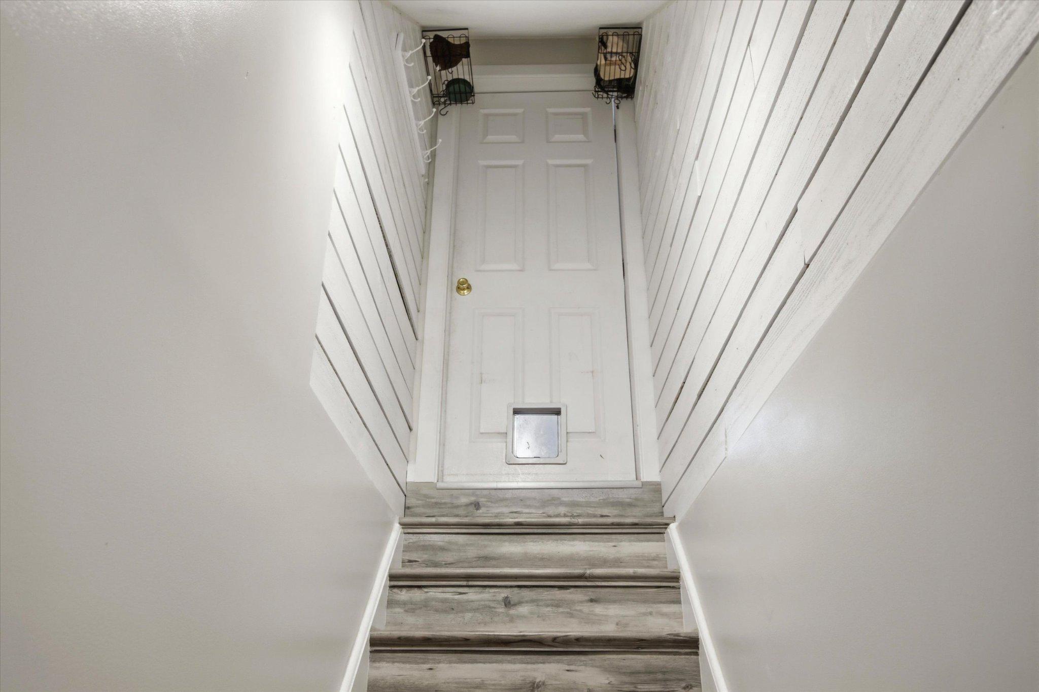 2907 Kanes Road Willow Grove, PA 19090 - Photo 19 of 28 Bright accent wall basement staircase.