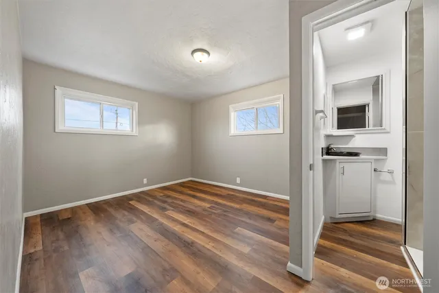 a view of empty room