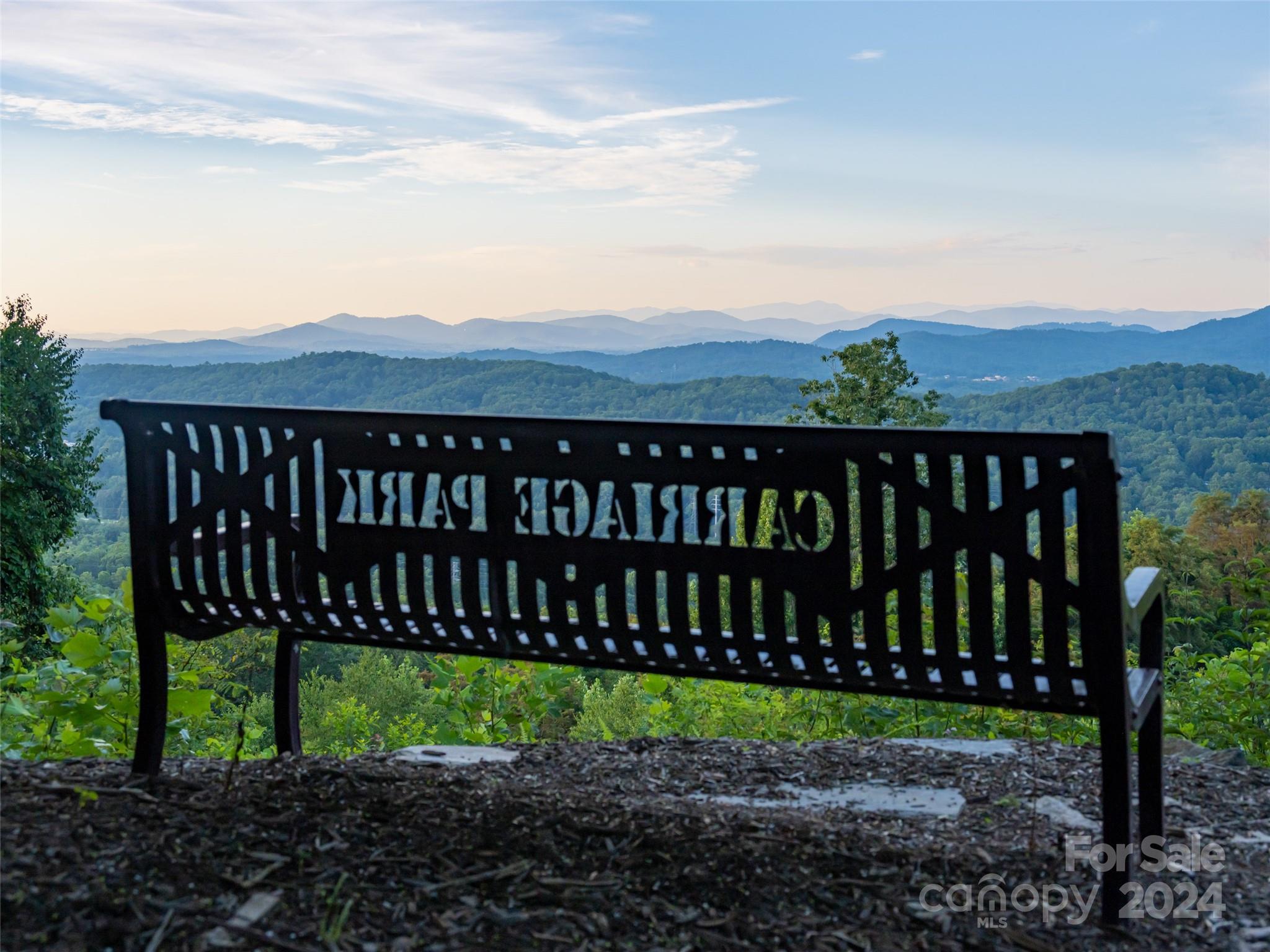 113 Millbrae Loop Hendersonville, NC 28791 - Photo 33 of 35 a view of a wooden fence