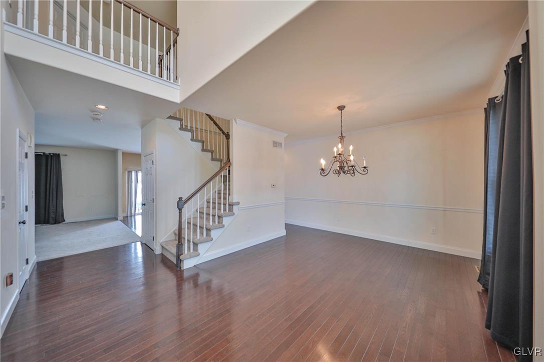 41 Joy Circle Barto, PA 19504 - Photo 7 of 57 a view of a livingroom with wooden floor and stairs