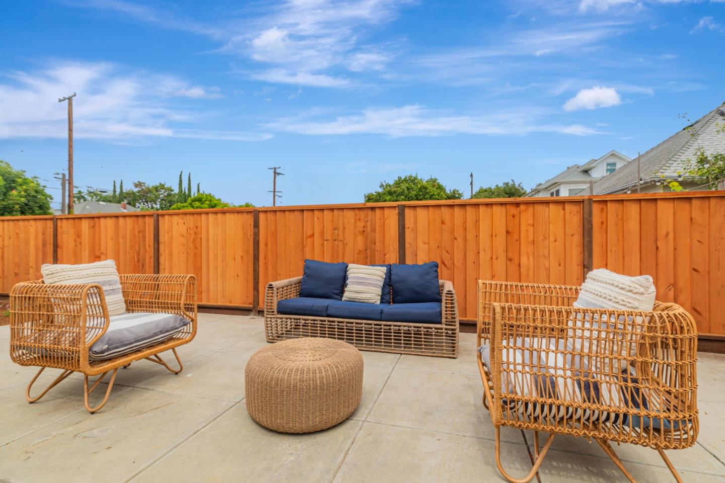 1298 Reeve Street Santa Clara, CA 95050 - Photo 10 of 28 a terrace view with seating space barbeque oven and outdoor seating