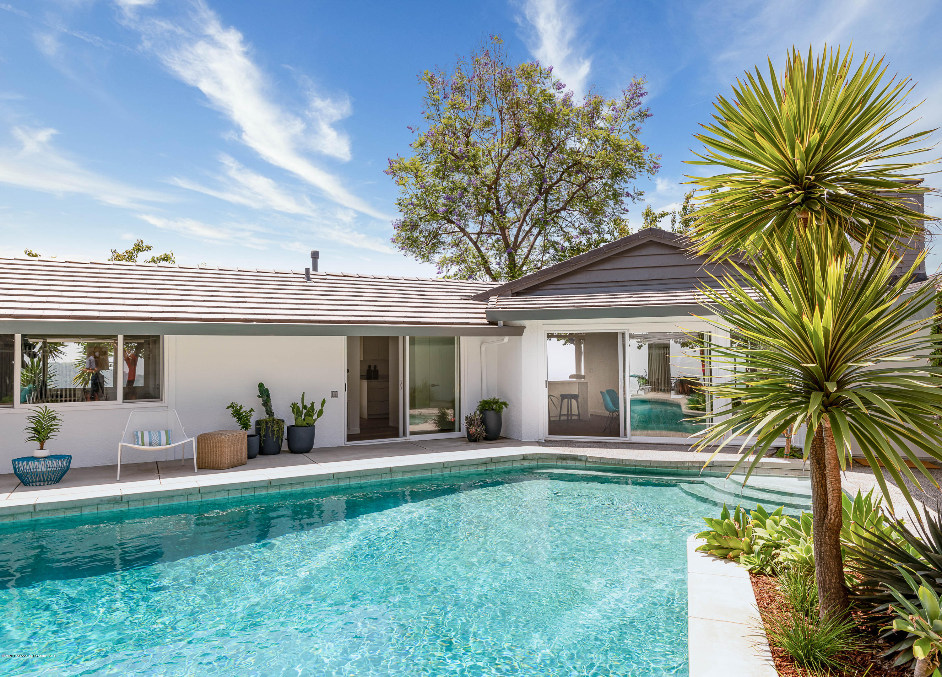 2210 Cielo Place Arcadia, CA 91006 - Photo 4 of 39 a front view of house with yard and outdoor seating