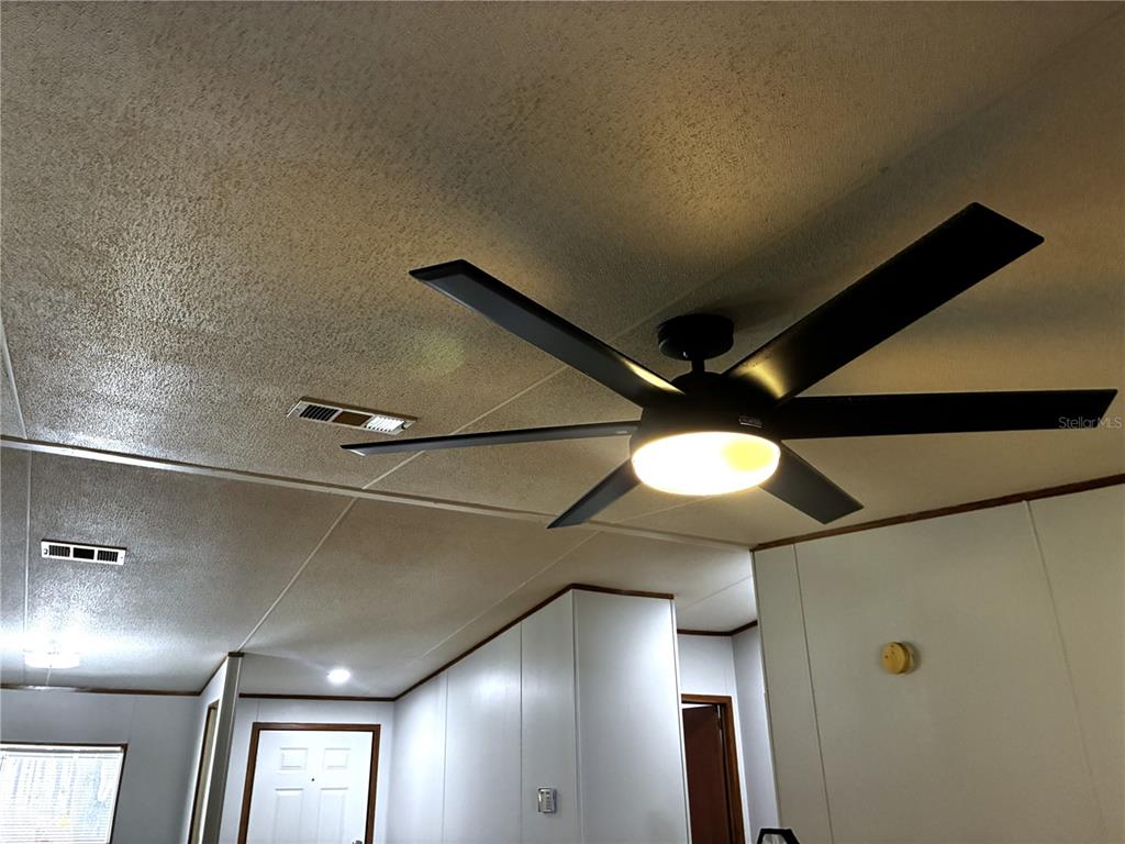 24427 Wild Turkey Road Paisley, FL 32767 - Photo 39 of 55 a kitchen with a sink and chandelier fan