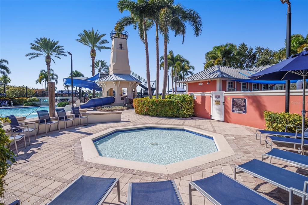 5516 Luminar Pointe Lane Apollo Beach, FL 33572 - Photo 34 of 34 a view of outdoor space yard and patio