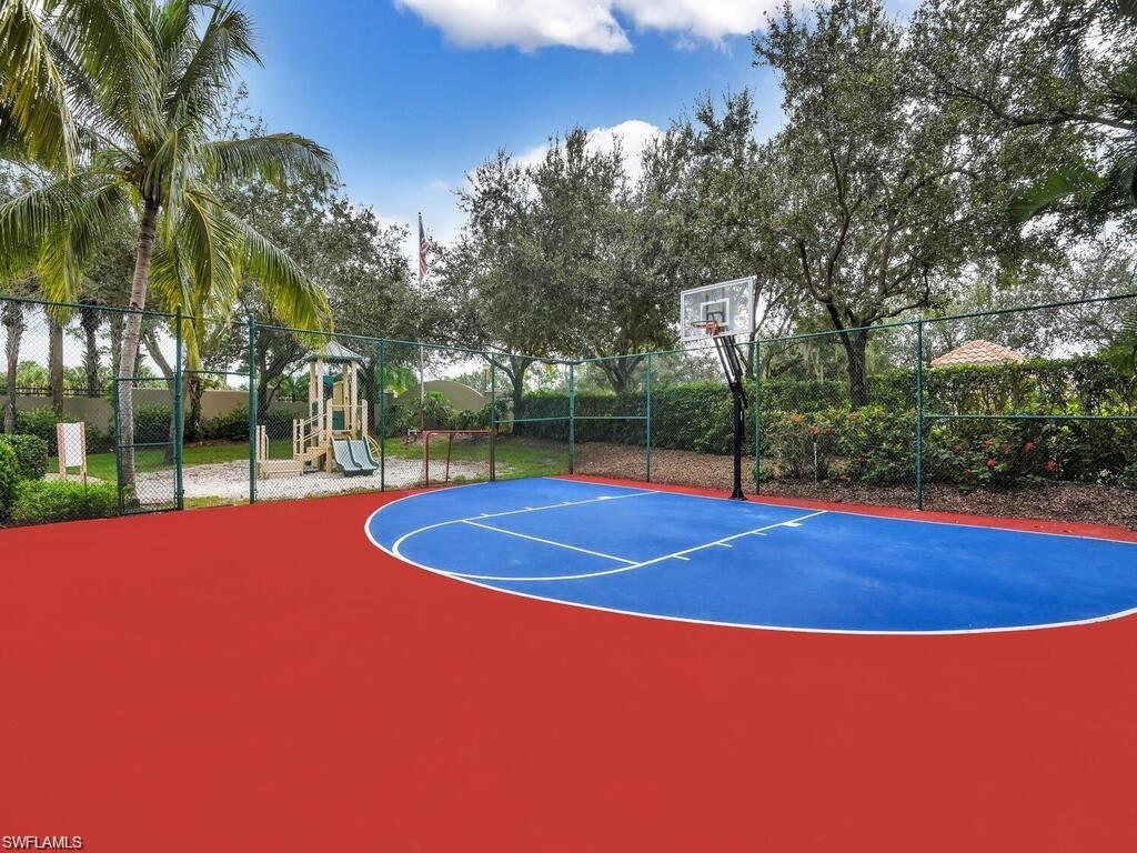 9983 Colonial Walk North Estero, FL 33928 - Photo 37 of 39 a view of a tennis court