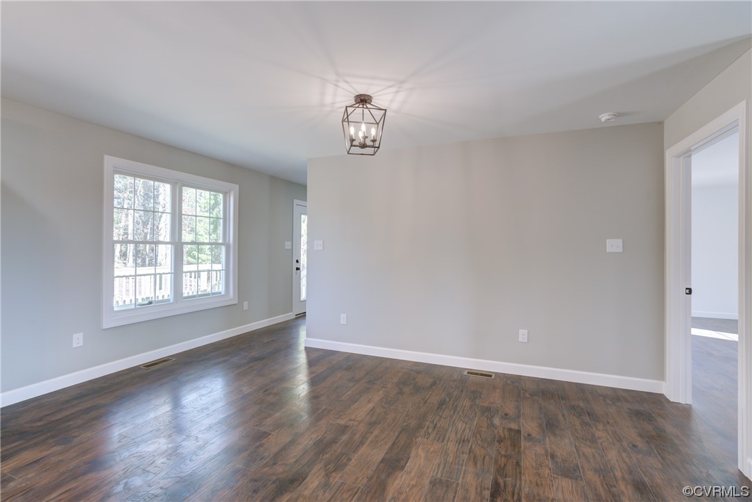 0 Lincoln Road Hanover, VA 23069 - Photo 18 of 36 an empty room with wooden floor and windows