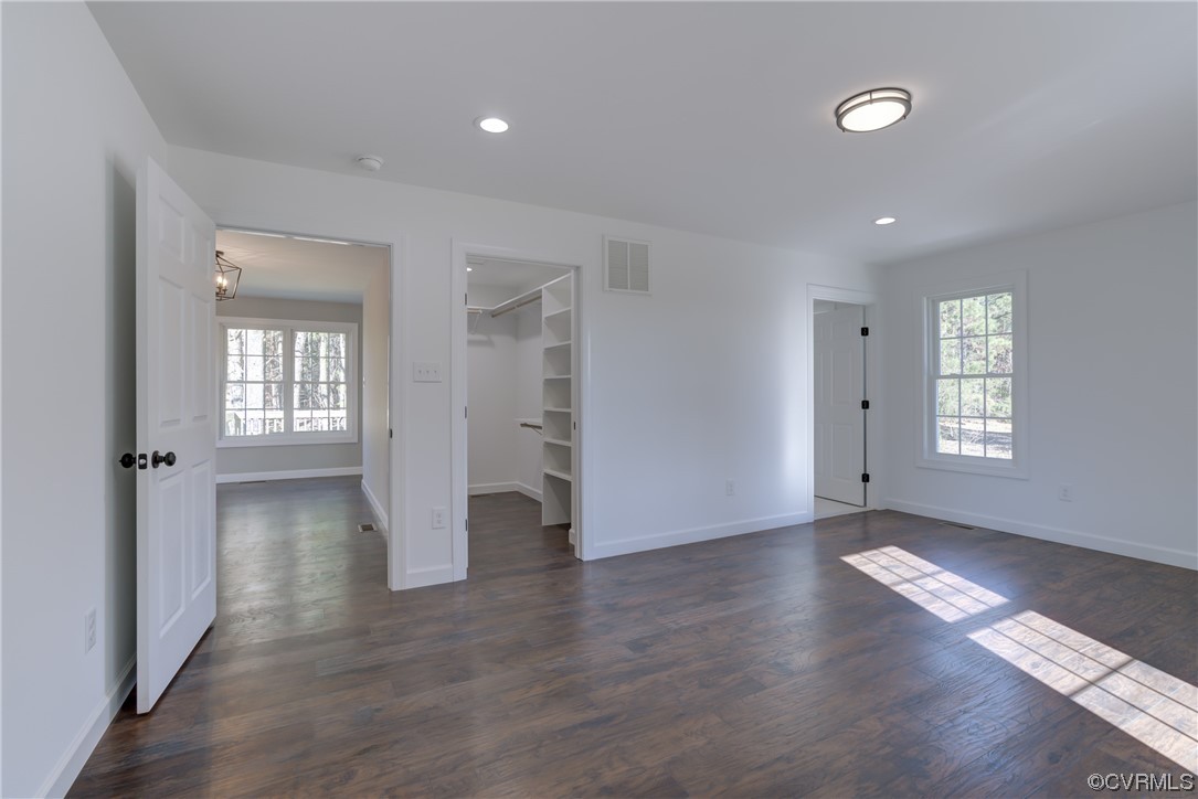 0 Lincoln Road Hanover, VA 23069 - Photo 19 of 36 an empty room with wooden floor and windows
