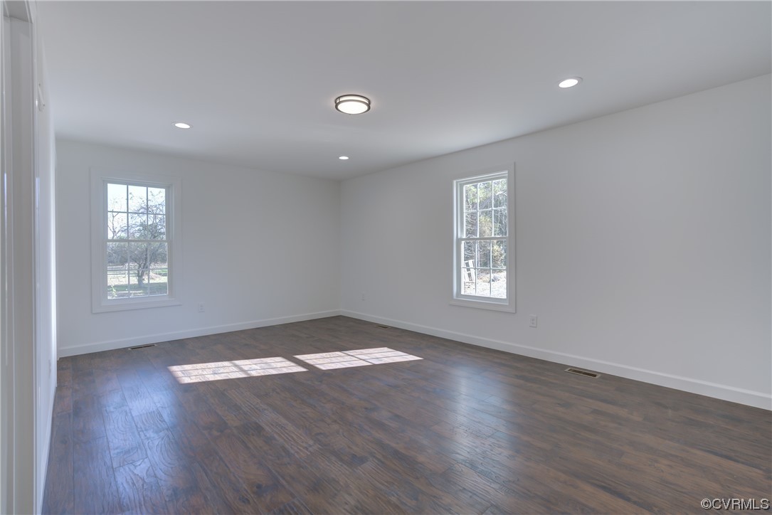 0 Lincoln Road Hanover, VA 23069 - Photo 26 of 36 an empty room with wooden floor and windows