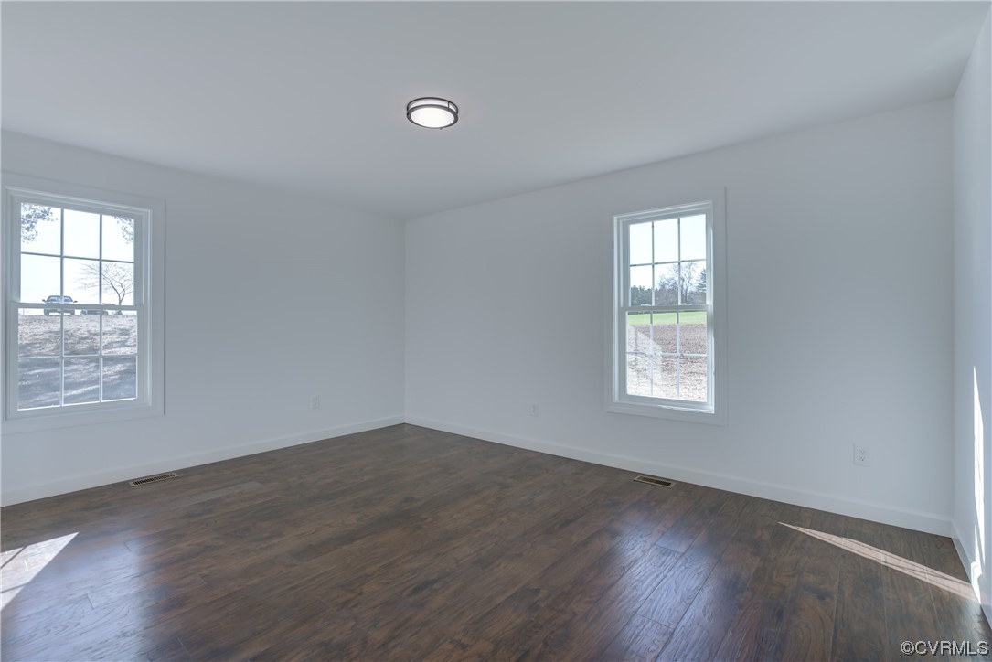 0 Lincoln Road Hanover, VA 23069 - Photo 27 of 36 an empty room with wooden floor and windows