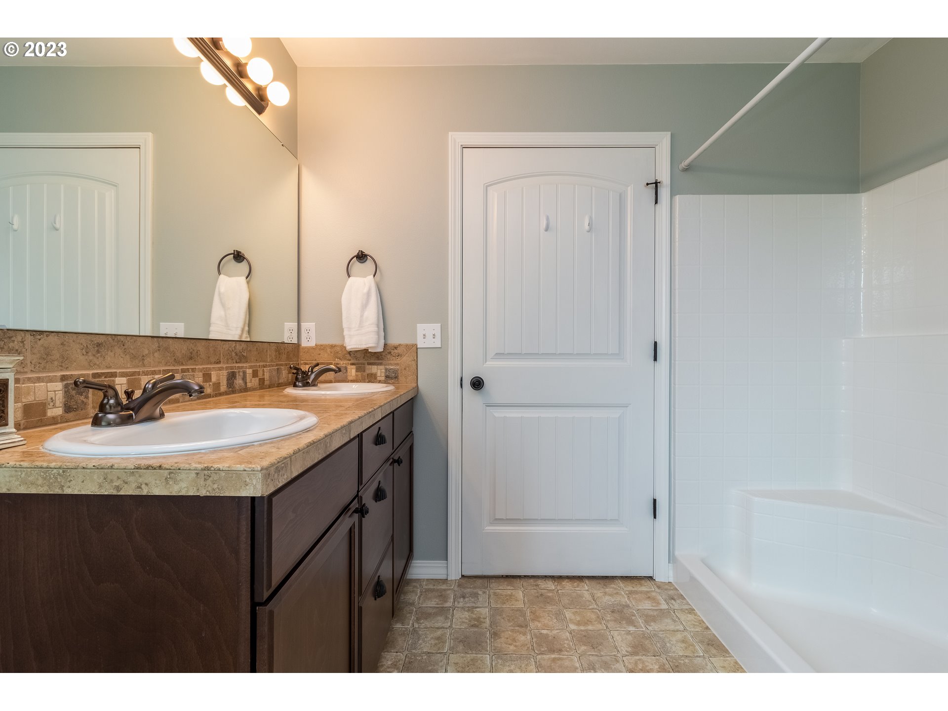 52794 Appleton Road Milton Freewater, OR 97862 - Photo 15 of 35 a bathroom with a sink and a mirror