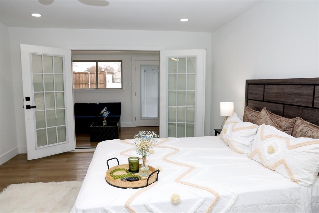 6508 Ember Court Plano, TX 75023 - Photo 18 of 38 Primary bedroom with versatile bonus room-ideal for office or sitting area