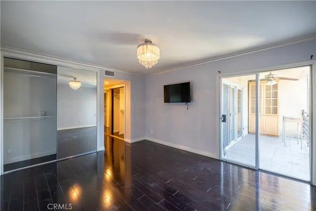 a view of livingroom with furniture wooden floor and window